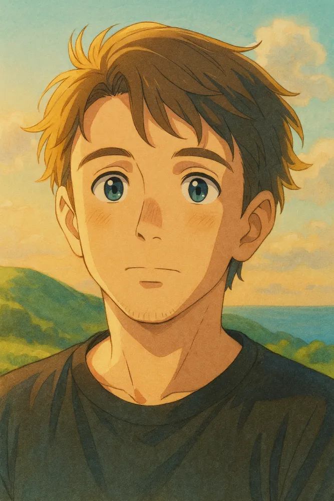 Portret anime ze zdjęcia