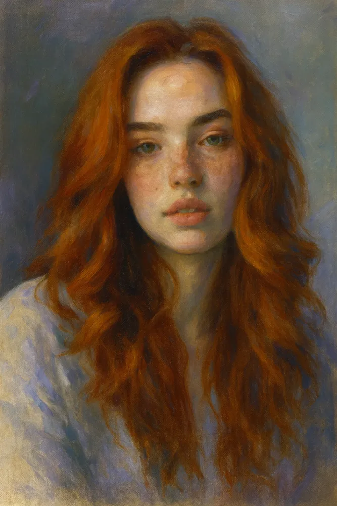 Portret olejny ze&nbsp;zdjęcia na&nbsp;płótnie