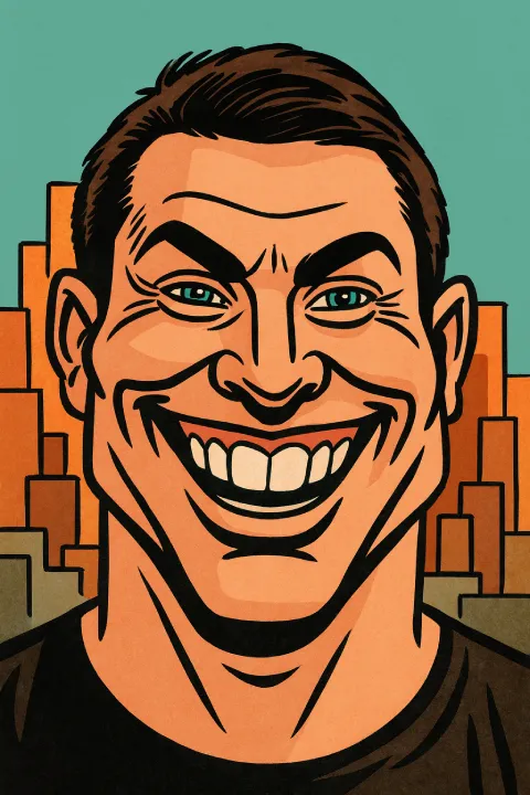 Karykatura ze zdjęcia